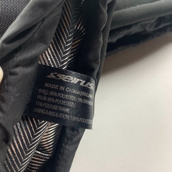 Seirus Innovation HeatWave SoundTouch Zenith Men's Black Waterproof Glove M 8332 - Picture 5 of 11